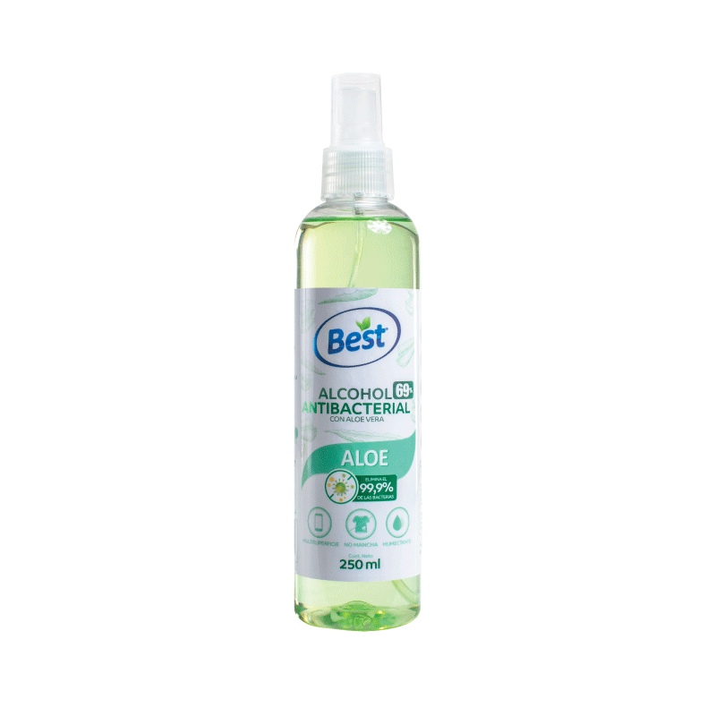 BEST ALCOHOL ALOE 250ML