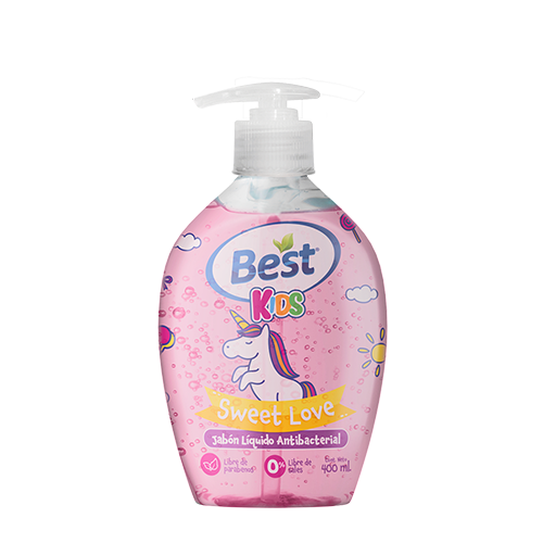 BEST JABON LIQUIDO KIDS SWEET LOVE 400ML
