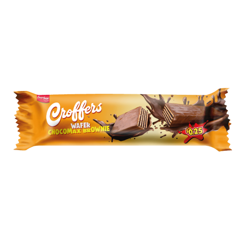 CROFFERS WAFER CHOCOMAX BROWNIE 25G