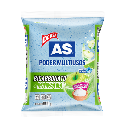 DERSA DETERGENTE MULTIUSOS MANZANA 1000G