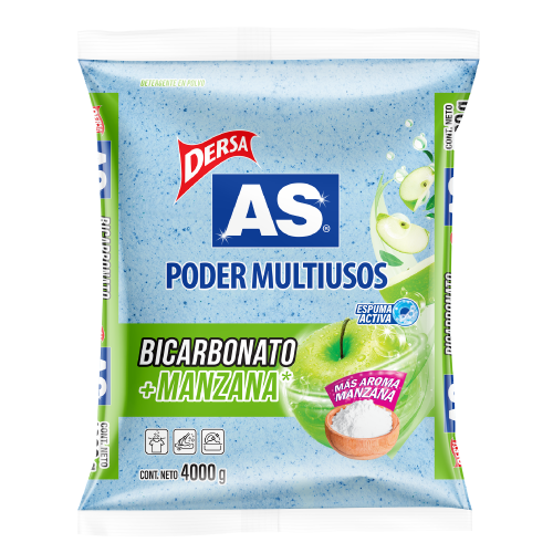 DERSA DETERGENTE MULTIUSOS MANZANA 4000G