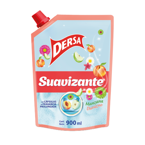 DERSA SUAVIZANTE MANZANA DURAZNO 900ML