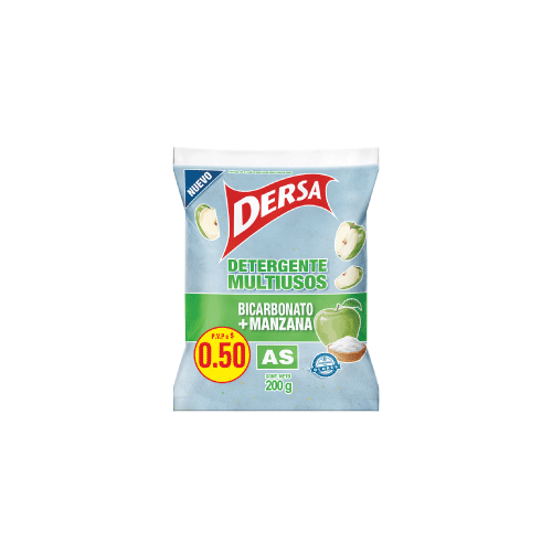 DERSA DETERGENTE MULTIUSOS MANZANA 200G