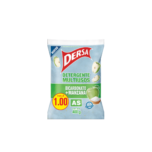 DERSA DETERGENTE MULTIUSOS MANZANA 400G