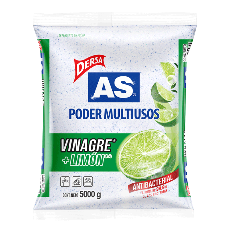 DERSA DETERGENTE MULTIUSOS VINAGRE LIMON 5000G