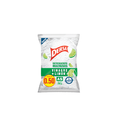 DERSA DETERGENTE MULTIUSOS VINAGRE LIMON 200G