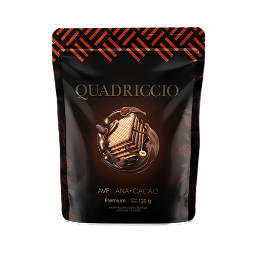QUADRICCIO MINI CACAO 120GR.