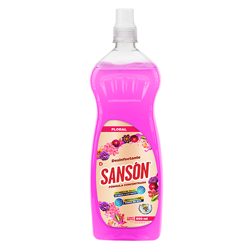 SANSÓN DESINFECTANTE FLORAL 950ML