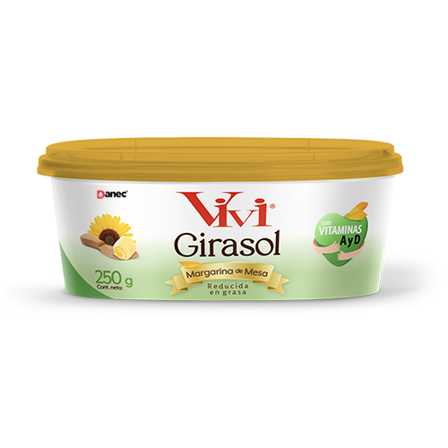MARGARINA VIVI GIRASOL 250G